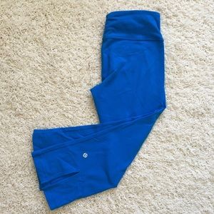 Lululemon Tadasana Slit Crop Flare Leggings